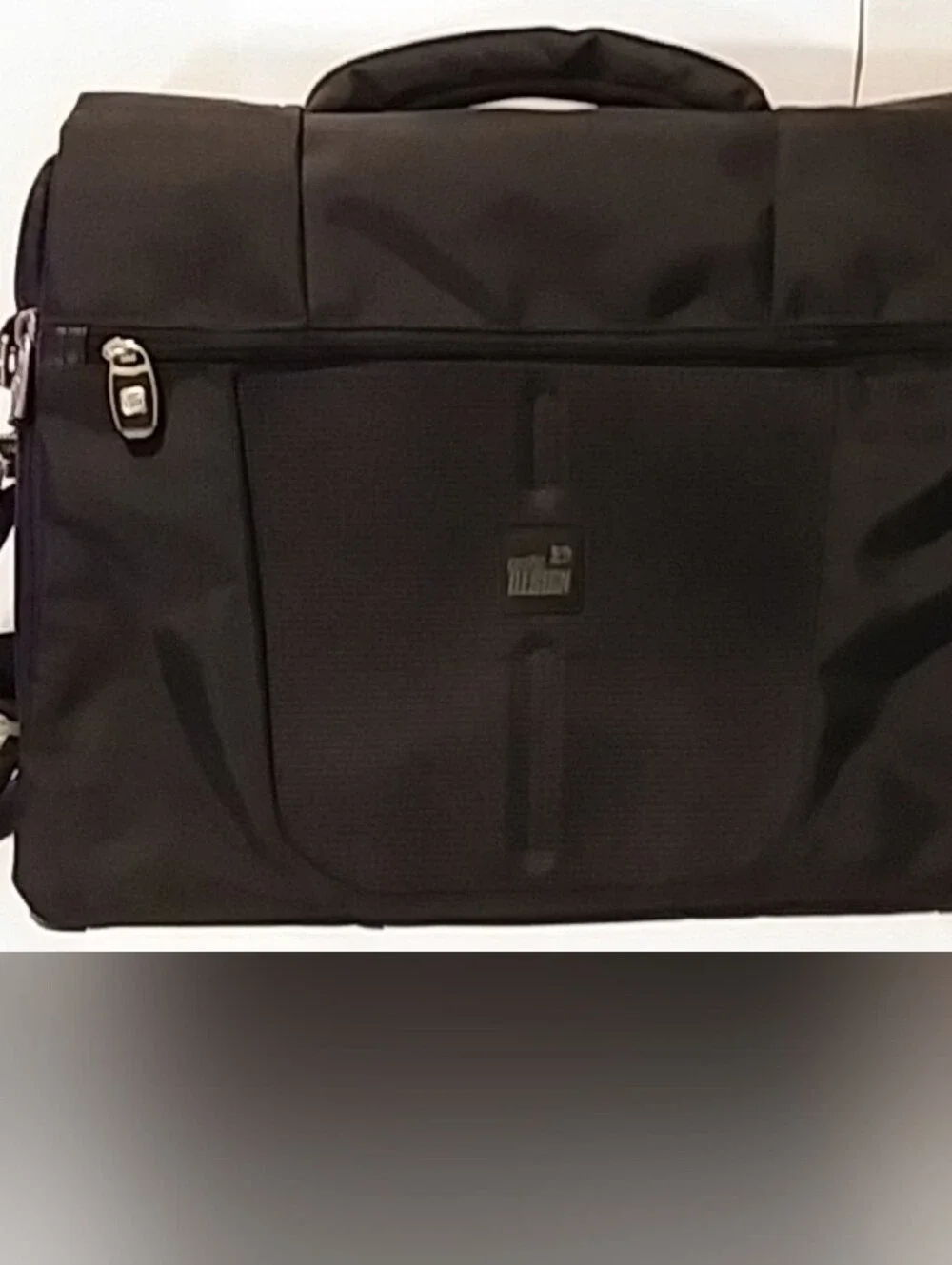 Pacific Design Men's Travel Briefcase Bag - Black